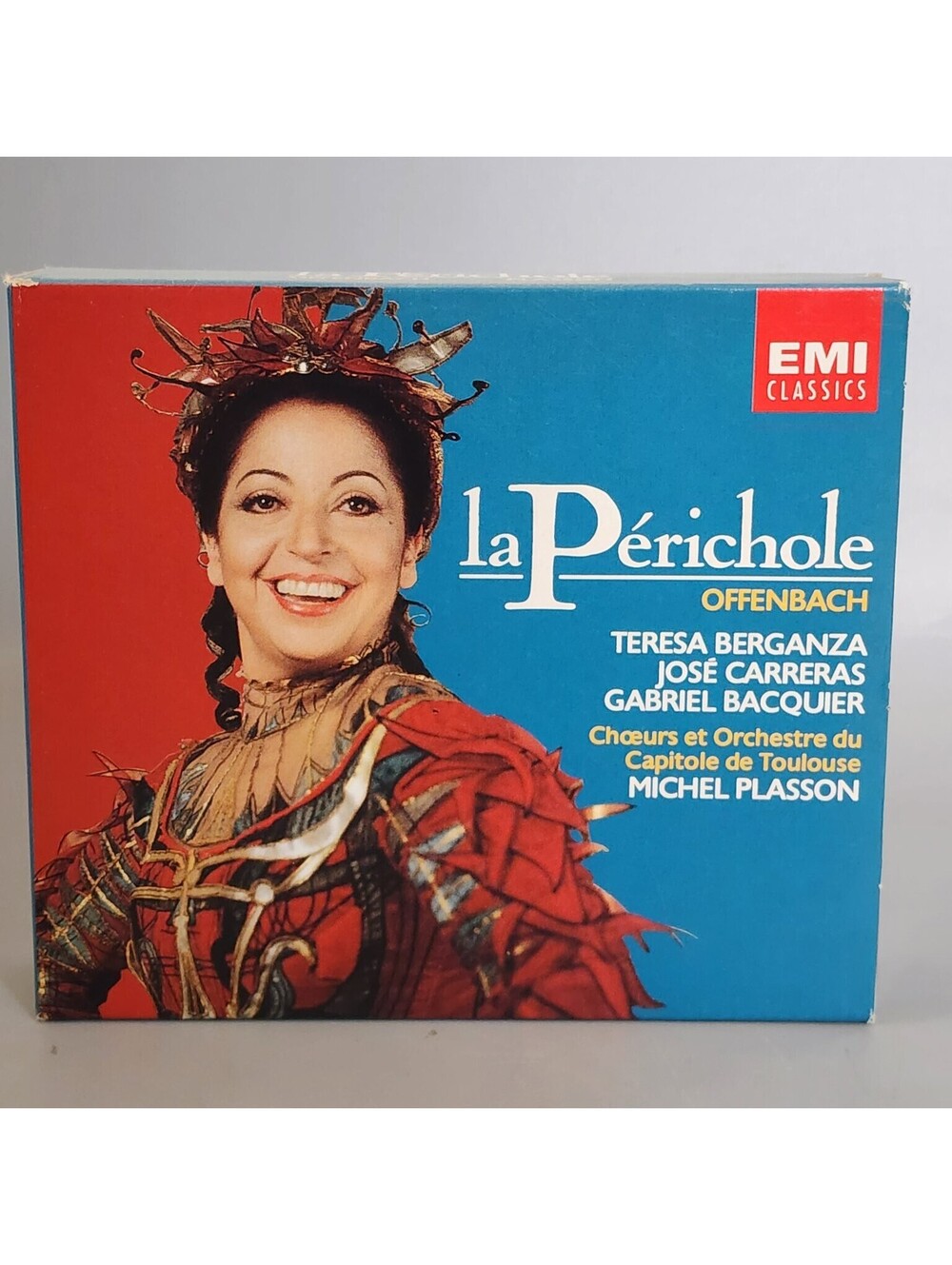Offenbach: La Périchole CD Set - Berganza Carreras Bacquier Plasson EMI Classics